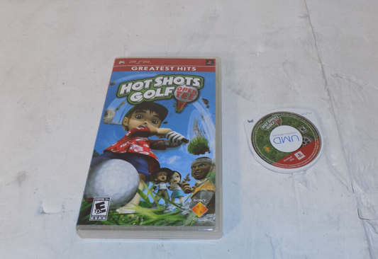 PSP Game Hot Shots Golf Open Tee Sony PSP