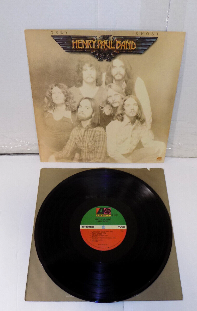 Henry Paul Band Vinyl LP Atlantic Records 1976, SD-19232, Grey Ghost ~ VG+