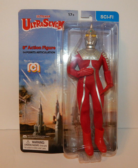 ULTRA SEVEN ULTRAMAN - Classic 8" MEGO Action Figure / Sci-Fi Super Hero