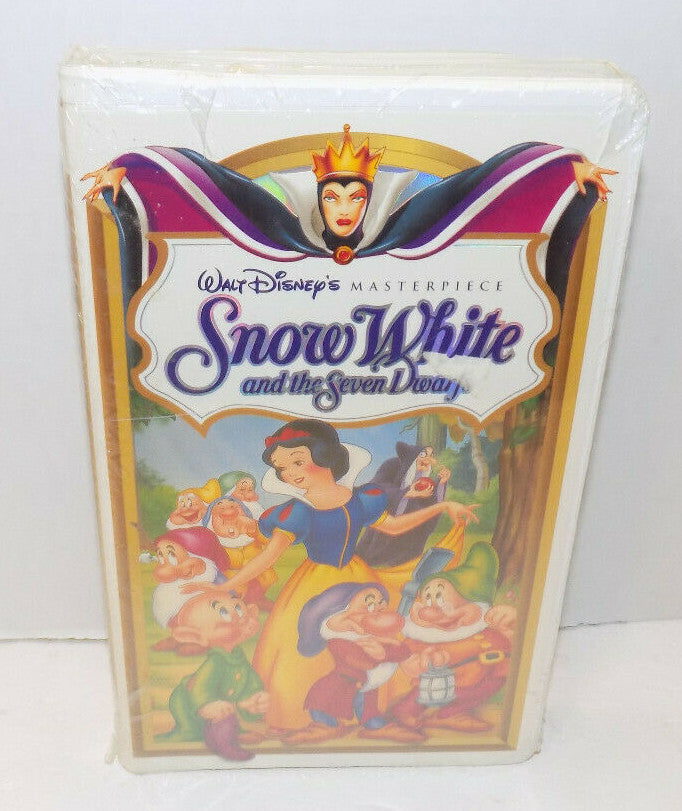 Disney's Masterpiece Collection Snow White And The Seven Dwarfs VHS New Sealed
