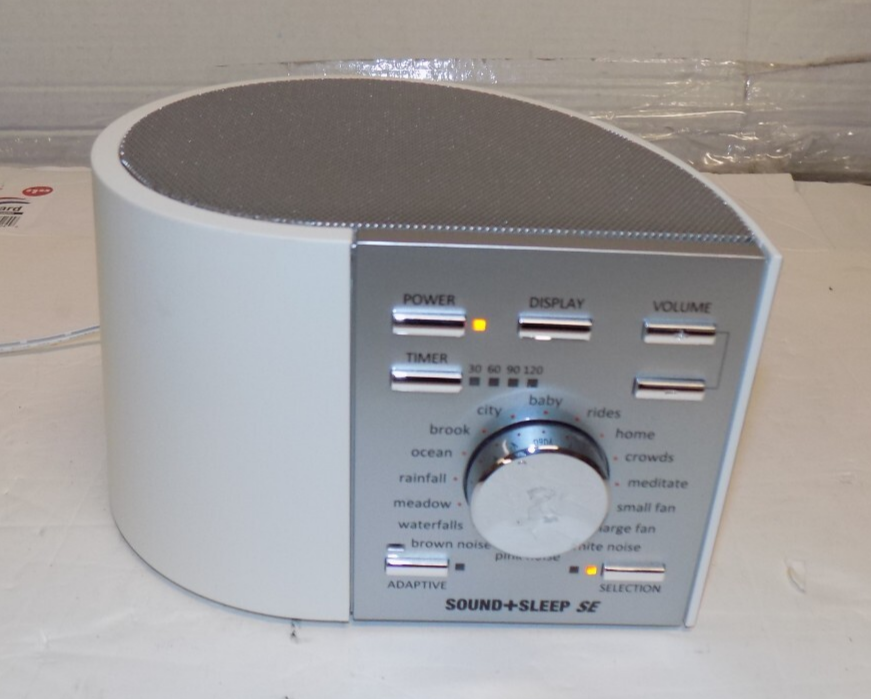 Sound+Sleep SE ASM1005 Special Edition High Fidelity White Noise Machine Tested
