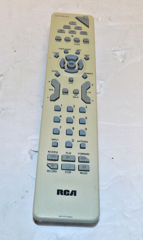 RCA 613 DCM1 Universal Remote Control IR Tested