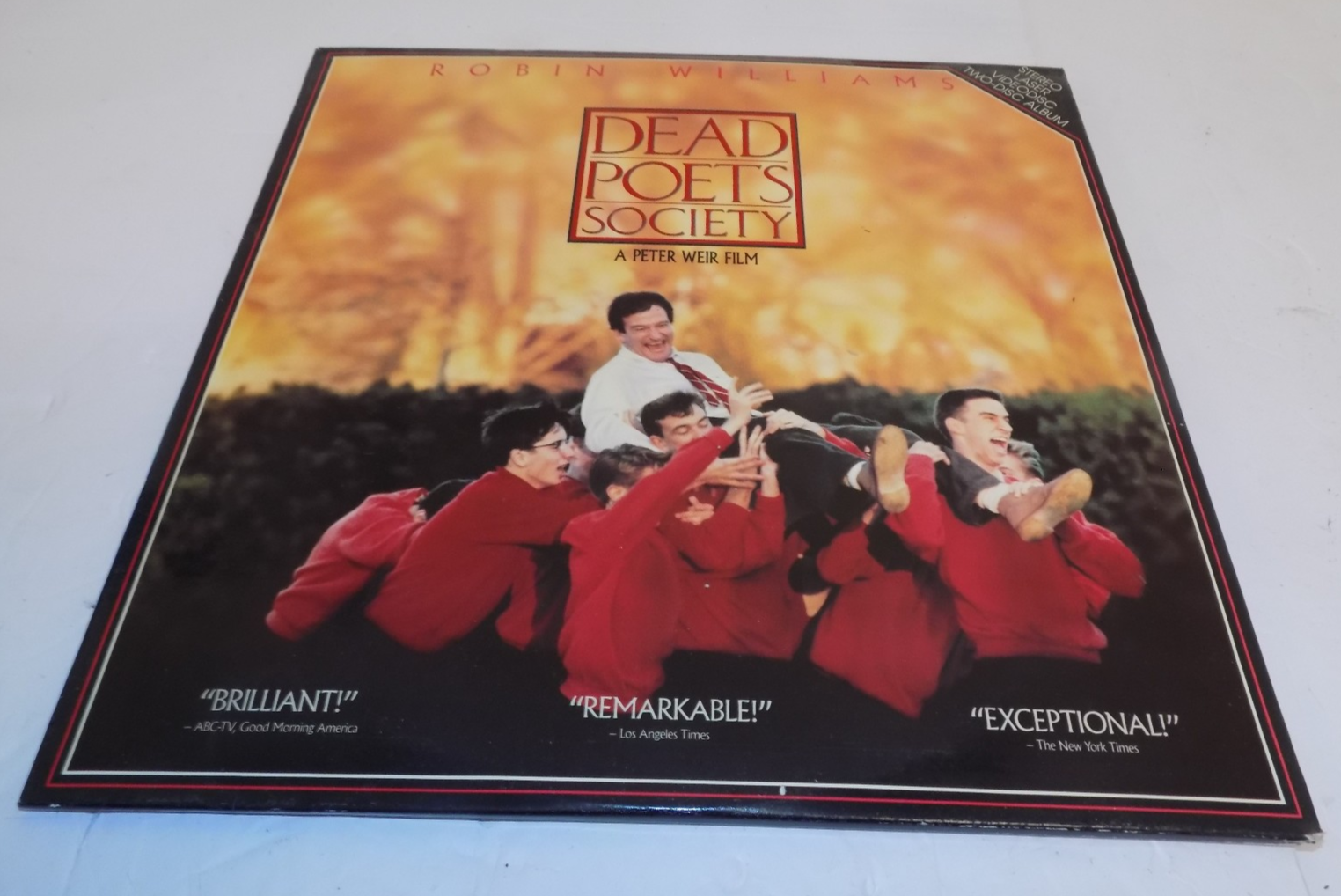 Dead Poet's Society Laserdisc LD Movie Extended Robin Williams