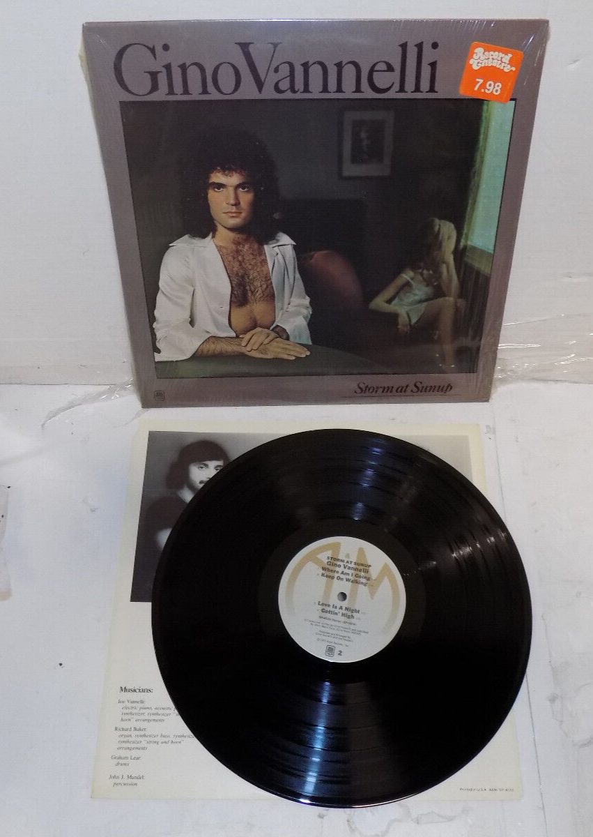 Gino Vannelli – Storm At Sunup Vinyl LP Vinyl Record A&M Records VG+ VG+