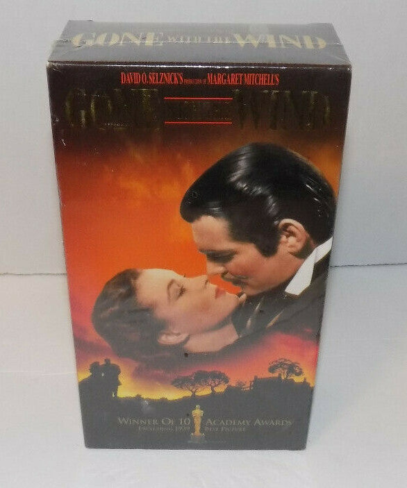 Gone With The Wind Movie VHS Tapes New Sealed