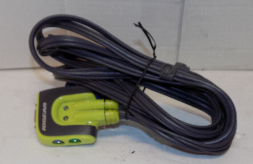 IOGEAR GC-S62 MiniView Micro USB PLUS KVM Switch With Cables