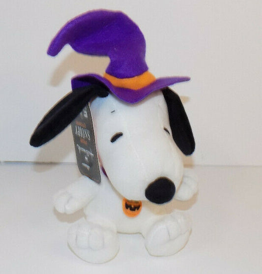 Hallmark Spooky Snoopy Witch Halloween Plush Stuffed Toy