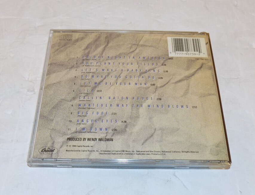 New Grass Revival CD Friday Night in America 1989 Capitol Records