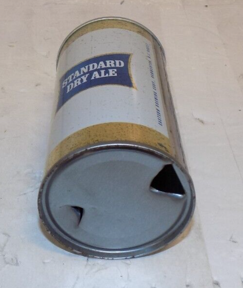 Standard Dry Ale Eastern Brewing NJ Fan Tab Pull Tab 12oz Beer Can Empty