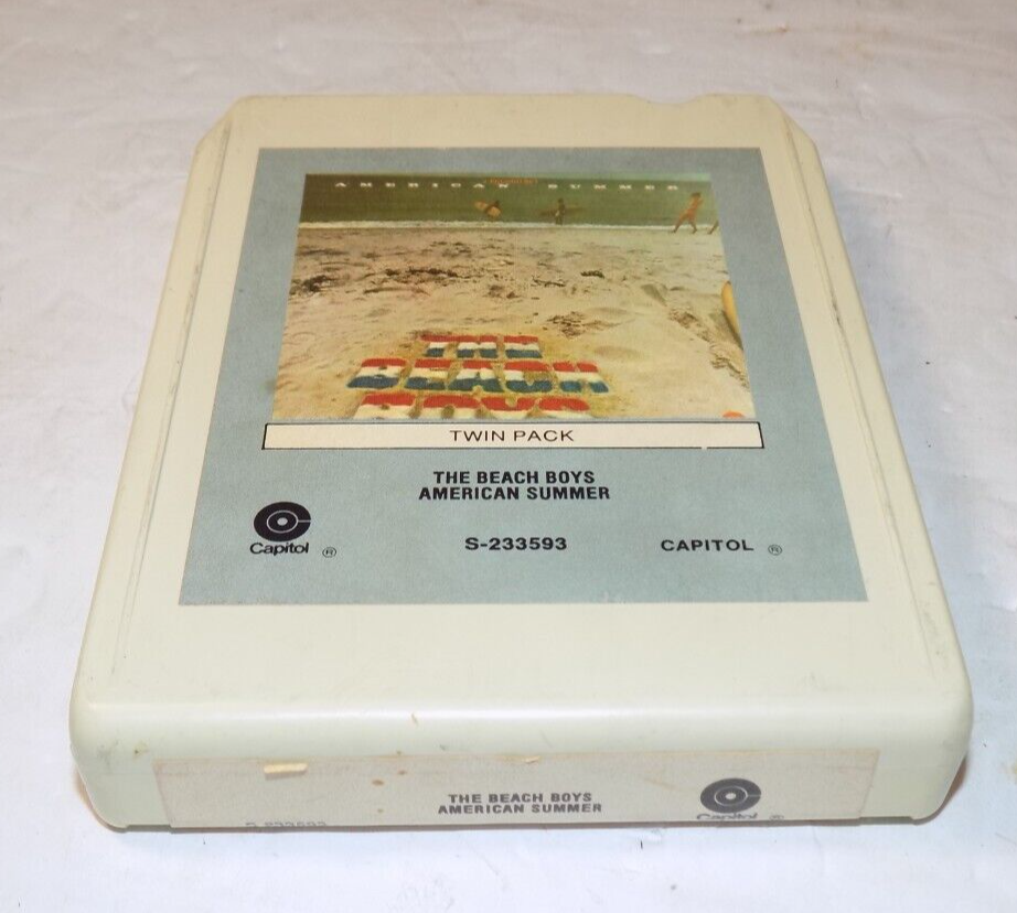 The Beach Boys American Summer 8 Track 1975 S-233593 Capitol Records