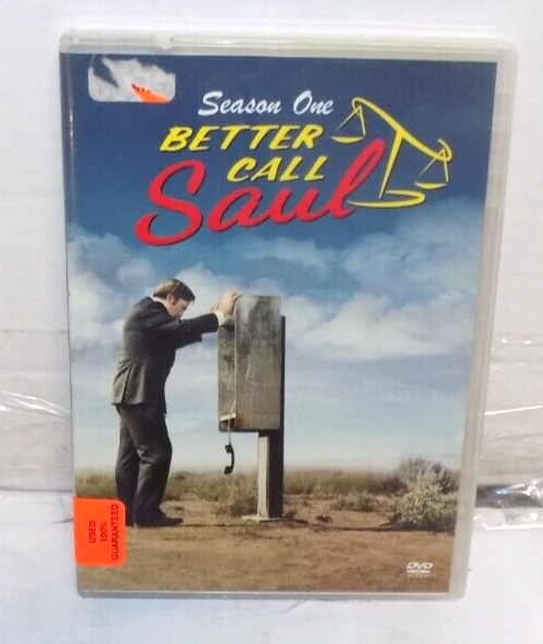 Better Call Saul Season One 3 DVD Set Bob Odenkirk Jonathan Banks Widescreen