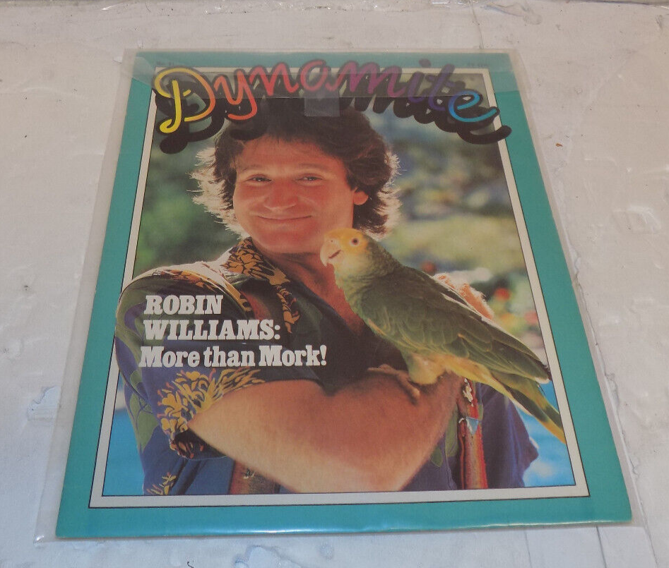 Dynamite Magazine Robin Williams 1979 Scholastic No. 61 TV4370