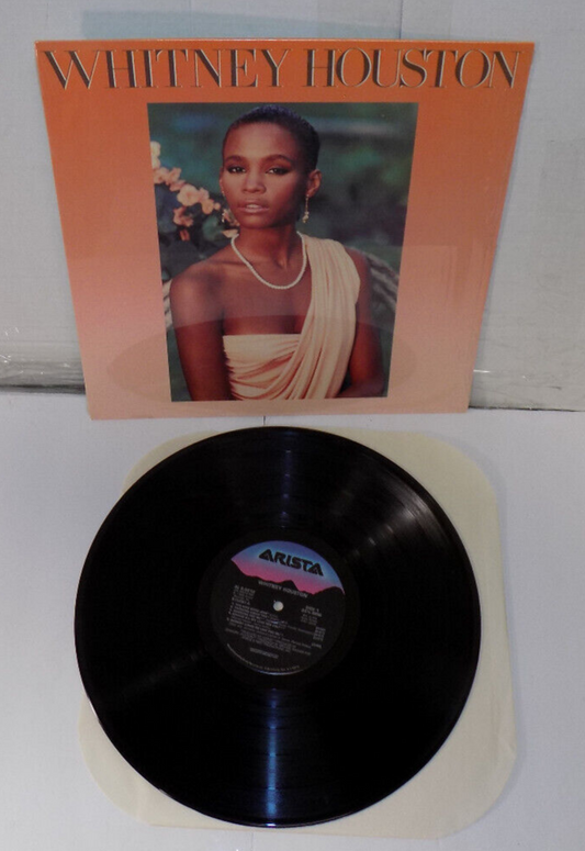 Whitney Houston Self-Titled Vinyl LP 1985 Arista AL8-8212 VG+