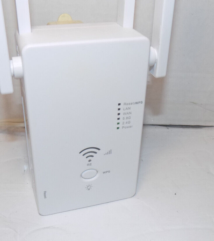 AC 1200M Router Repeater  Dual-Band WiFi Extender Signal Range Booster