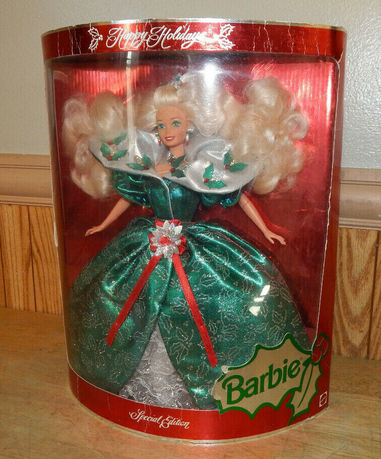 1995 Happy Holidays Barbie Special Edition Collector's Doll NEW