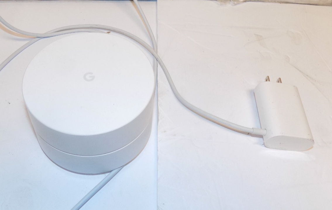 Google Home Nest AC-1304 WiFi Mesh Router with Power Cable