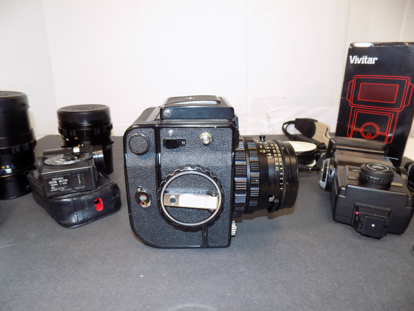 Kowa Super 66 Kowa Six 120 Film SLR Cameras w/ Lenses Bag and Accessories