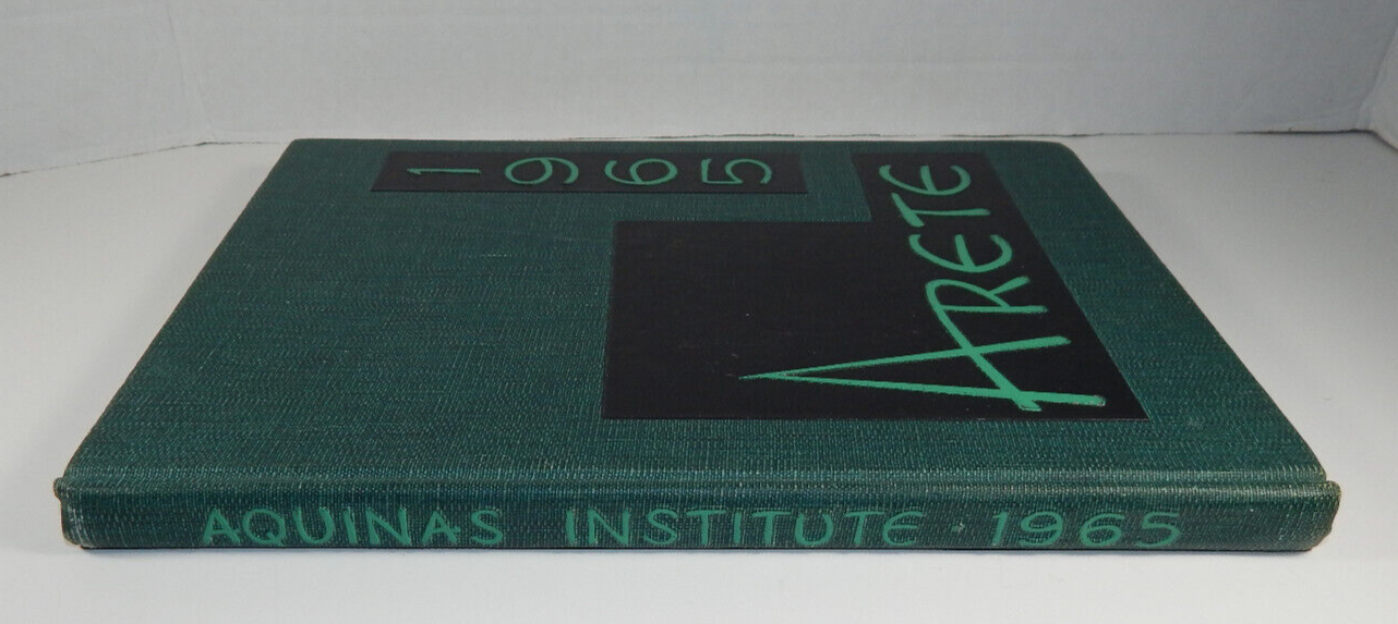 Aquinas Institute Of Rochester 1965 Arete Yearbook