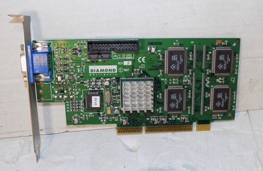 Dell Diamond VGA Video Card 23130029-403 8MB AGP 8138C