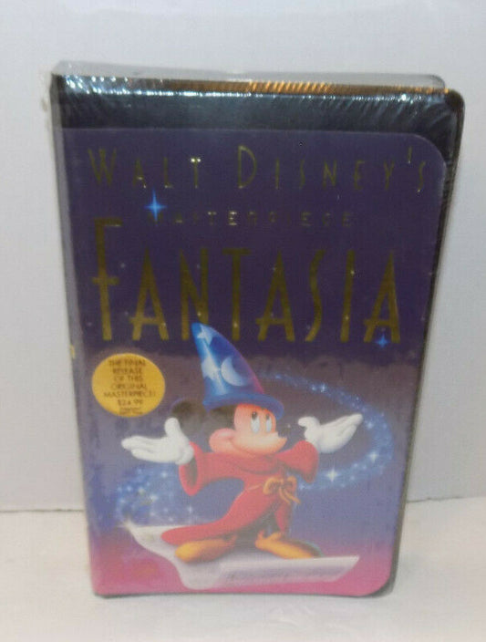 Walt Disney's Masterpiece Fantasia VHS Tape New Sealed