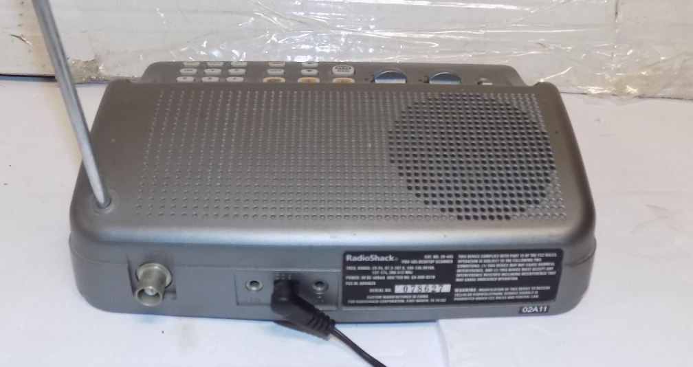 Radio Shack 20-405 PRO-405 Desktop NOAA Scanner Radio with Weather Alert