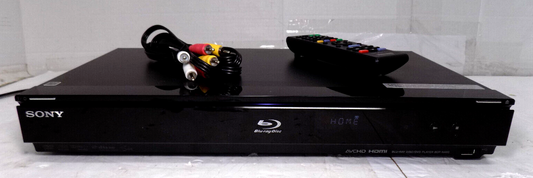 Sony BDP-N460 DVD CD Blu-Ray Player with Remote and AV Cables