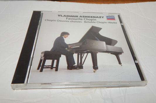 Vladimir Ashkenazy Piano Favorites Music CD CHOPIN Excellent