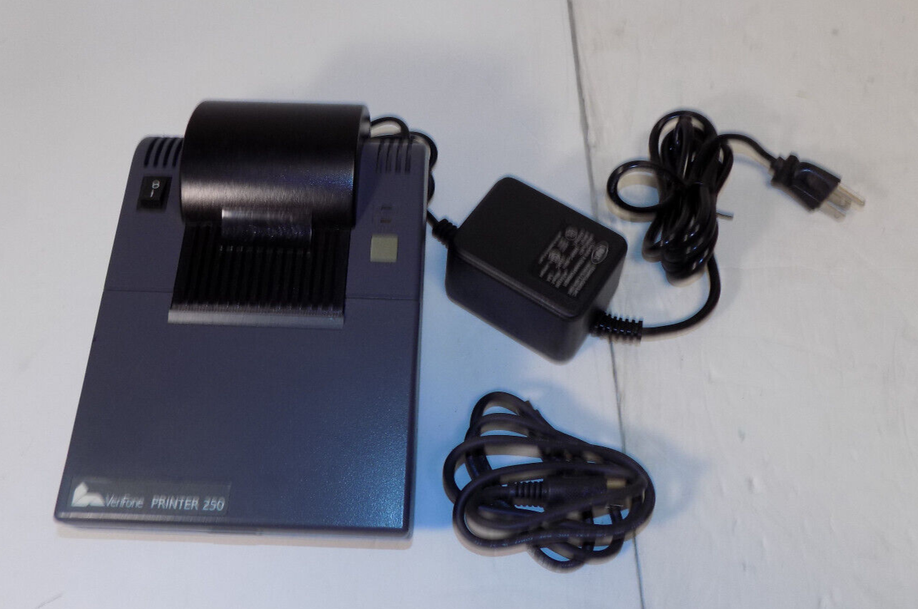 Verifone P250 Credit Card Printer with Power Adapter