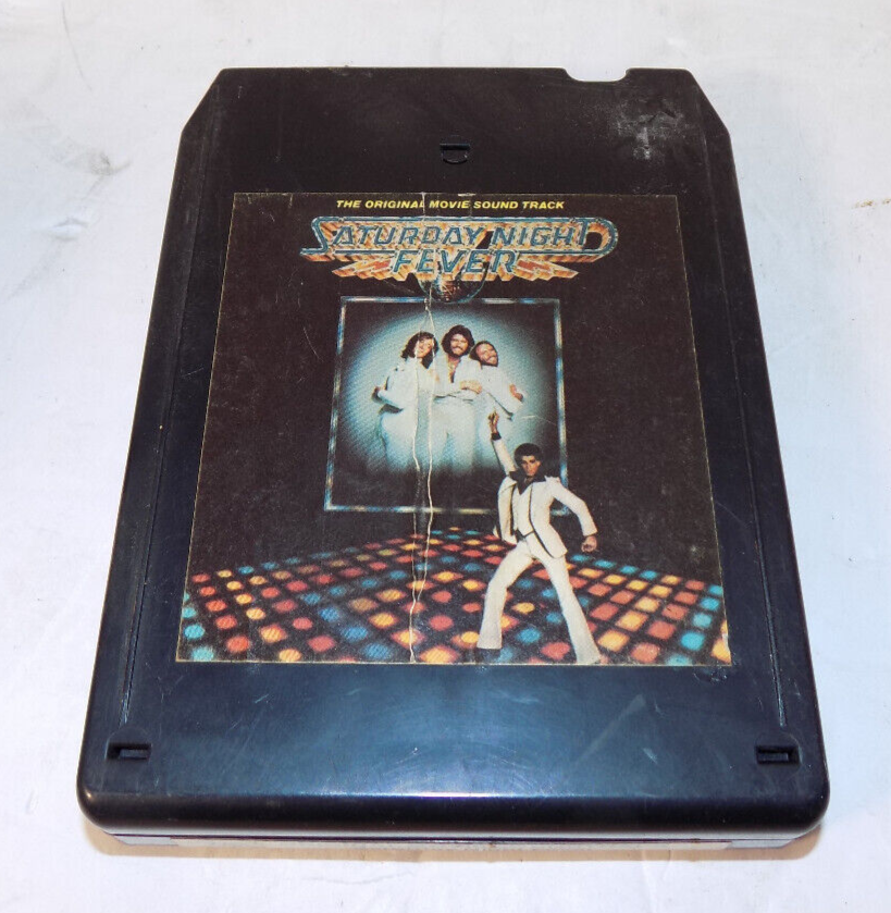 Saturday Night Fever Original Movie Soundtrack 8 Track Tape RSO 1977