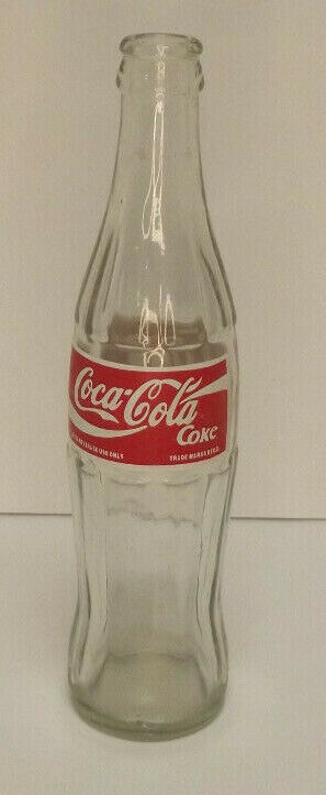  Coca-Cola Coke Glass Bottle 