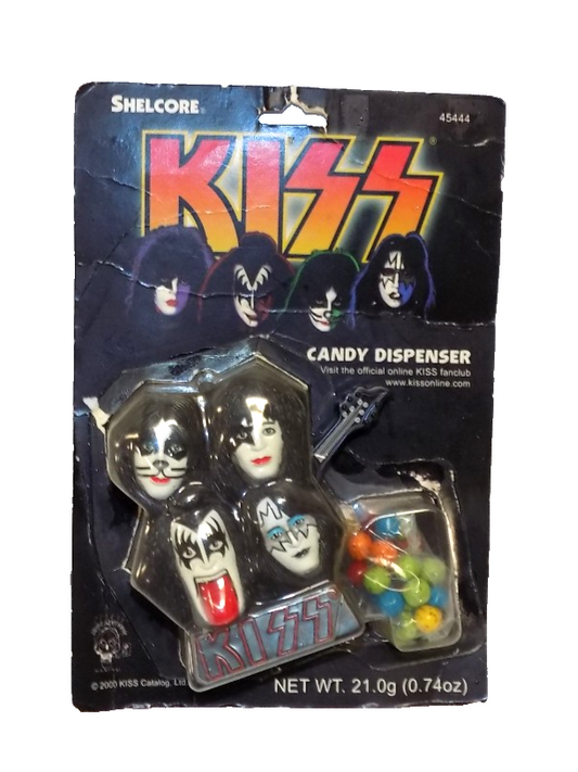 Shelcore KISS Candy Dispenser 45444  Gene Peter Paul Ace Kiss Collectibles