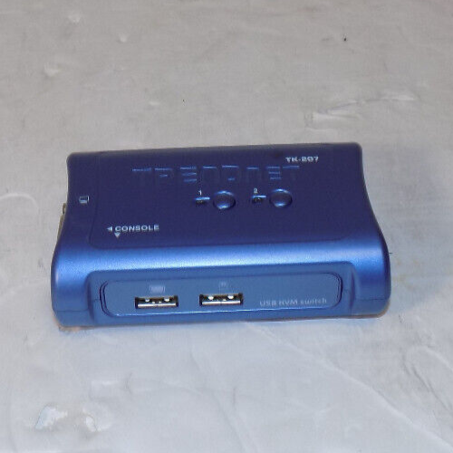 TRENDnet TK-207 2-Port USB KVM Switch Kit