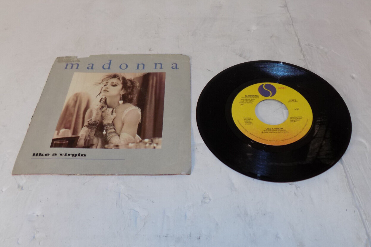 Like a Virgin/Stay by Madonna - 45 rpm vinyl record