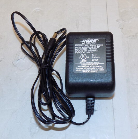 Genuine BOSE Power AC Adapter Model JOD-48U-08A 12V