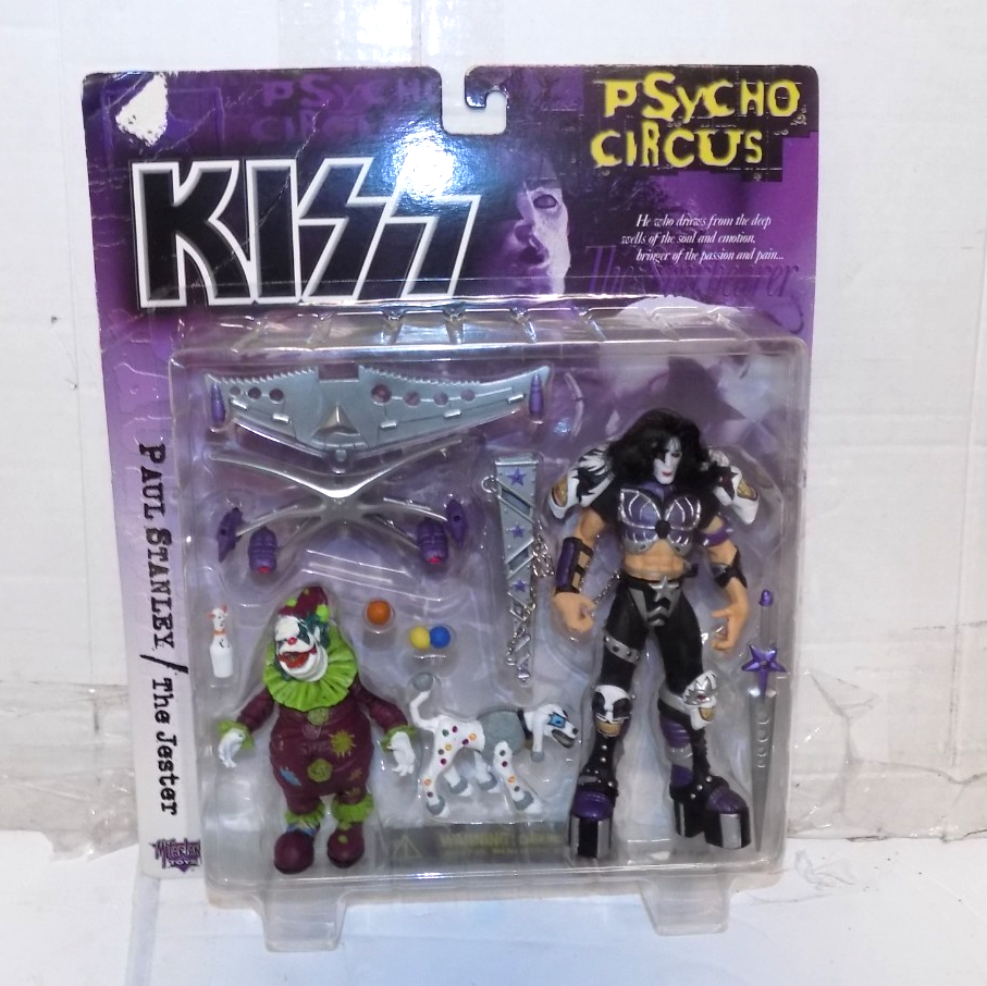 KISS PSYCHO CIRCUS Paul Stanley The Jester Action Figure McFarlane 1998