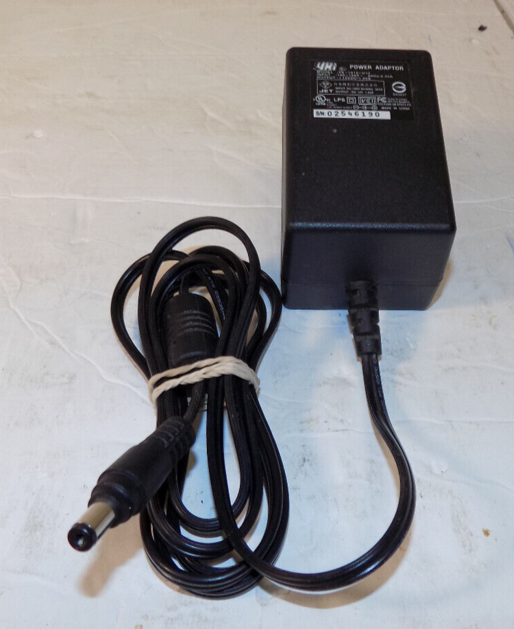YHI AC Power Supply Adapter Model YS-1015-U12 Output 12V 1.25A