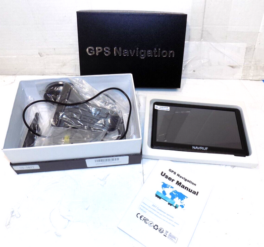 NAVRUF GPS Satellite Navigation for Vehicle 7" Screen