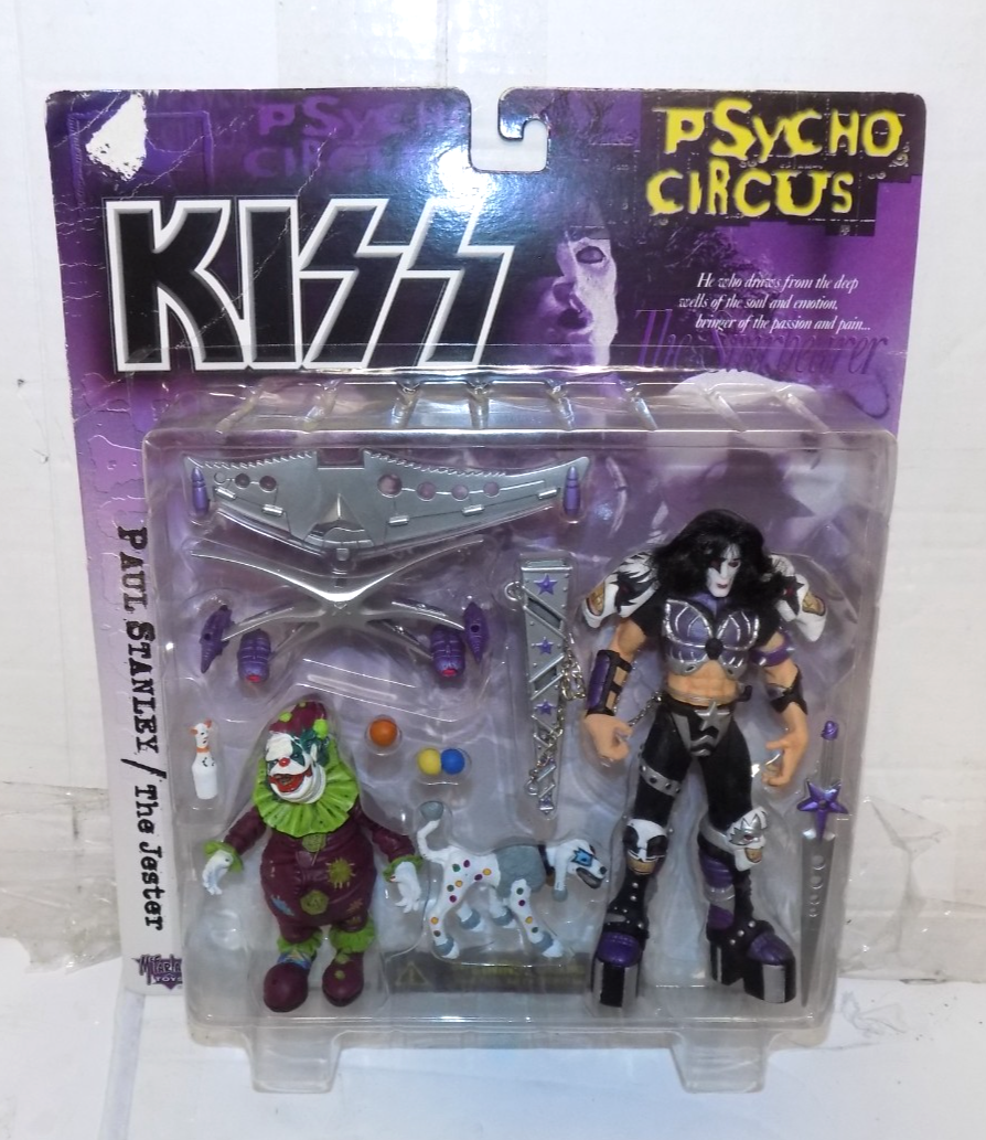 KISS PSYCHO CIRCUS Paul Stanley The Jester Action Figure McFarlane 1998