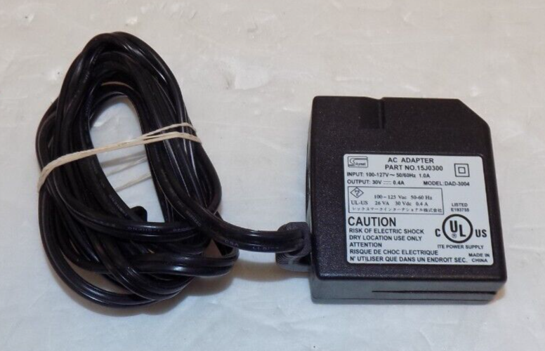 Skynet DAD-3004 15J0300 30V Power Adapter Power Supply for Lexmark Printer