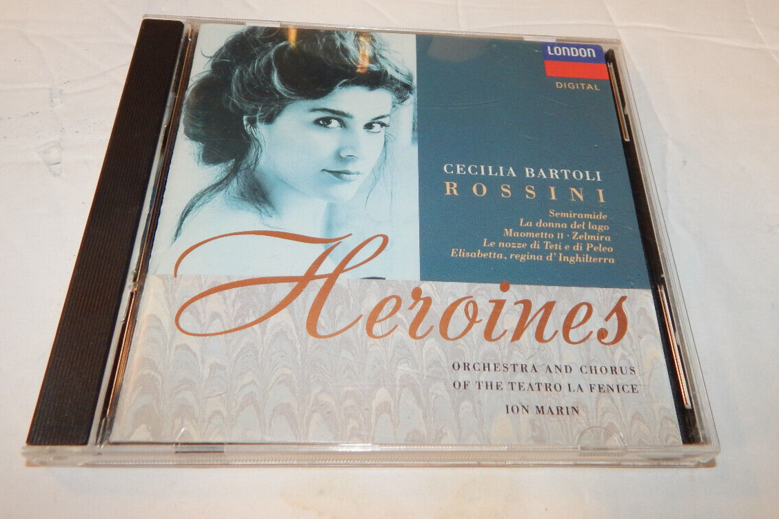 Rossini Heroines by Cecilia Bartoli (CD, 1992) Excellent