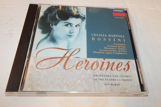 Rossini Heroines by Cecilia Bartoli (CD, 1992) Excellent