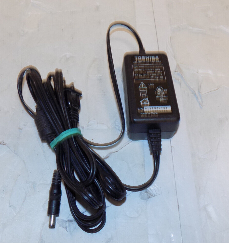 Genuine Toshiba AC Adapter Model AT7020A DC 12V 1A Power Supply