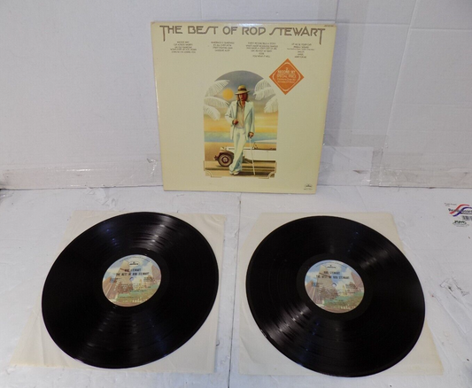Rod Stewart The Best Of Rod Steward LP VINYL Record 1976 Mercury SRM-2-7507