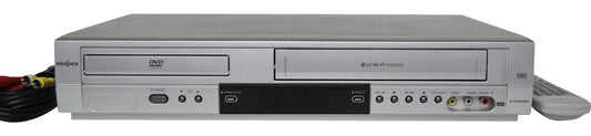 Insignia IS-DVD40924 DVD VCR Combo DVD Player Vhs Vcr with Remote & Cables