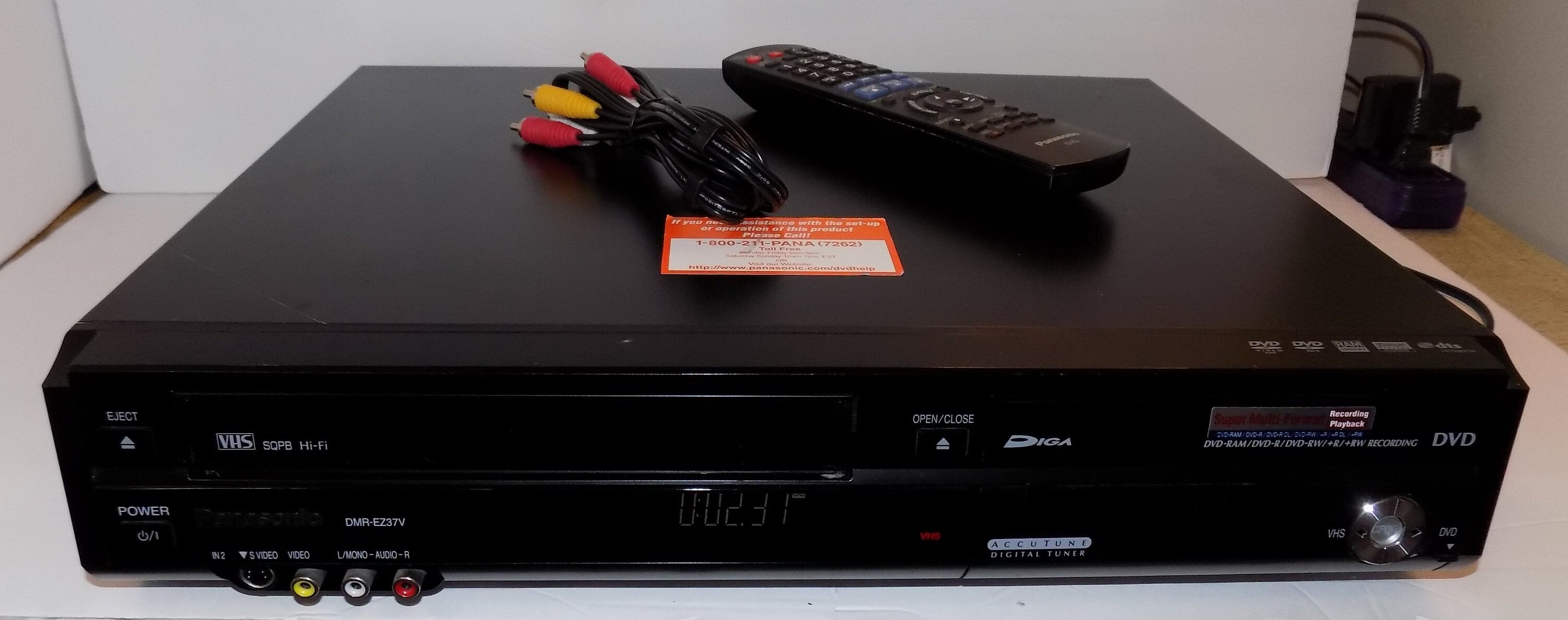 Panasonic online DMR-EZ37VS DVD Recorder.Tested/No Remote.