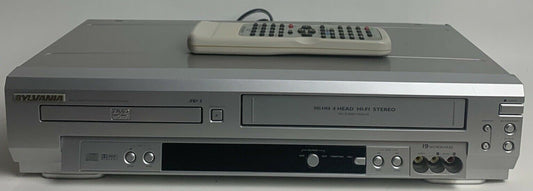 Sylvania SRD3900 DVD VCR Combo with Remote, Cables and Hdmi Adapter