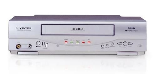 New Emerson EWV404 Mono VCR Vhs Player HDMI Adapter Included - Hometown Electronics