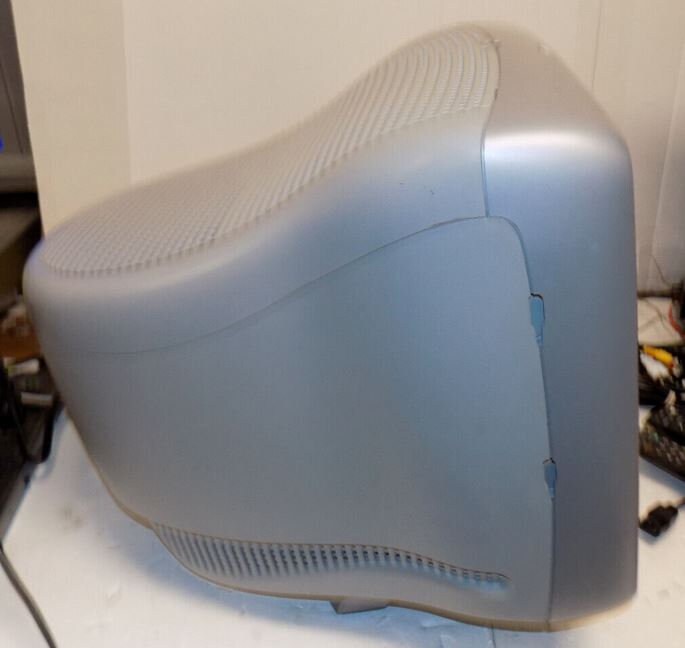 Vintage HP p1499 16" CRT Gaming Monitor Crt VGA Computer Monitor