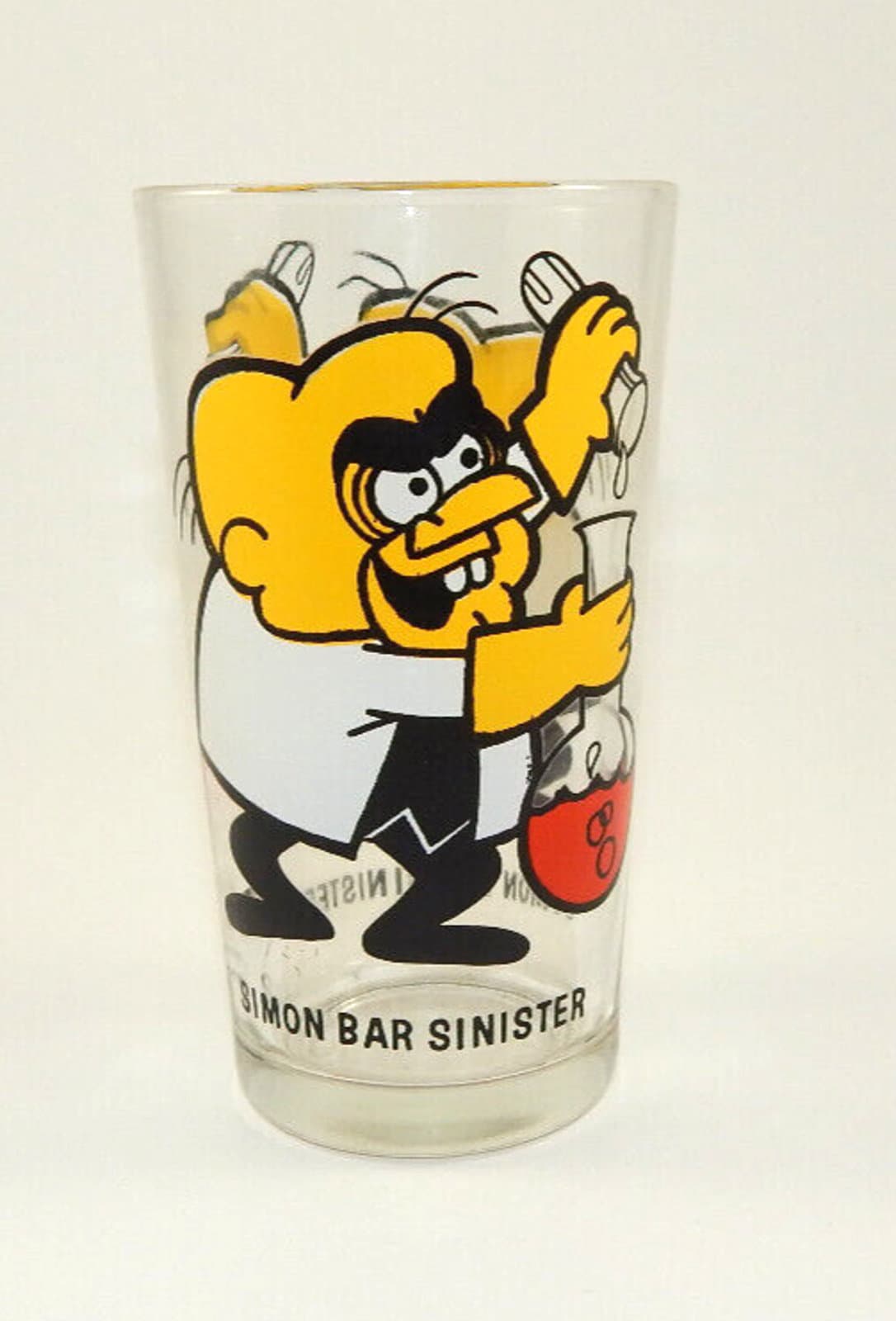 1970s Simon Bar Sinister Pepsi Collectors Series Glass Tumbler