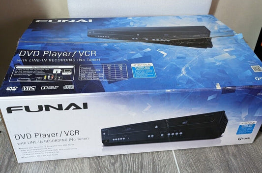 New Funai DV220FX4 DVD VCR Combo Dvd Player Vhs Player